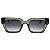 ÓCULOS DE SOL MILÃO - VERDE CLEAR C/ ANIMAL PRINT - Imagem 3
