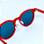 ÓCULOS DE SOL JOY - VERMELHO ESPELHADO - Imagem 6
