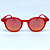 ÓCULOS DE SOL JOY - VERMELHO ESPELHADO - Imagem 4