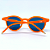 ÓCULOS DE SOL JOY - LARANJA ESPELHADO - Imagem 6