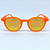 ÓCULOS DE SOL JOY - LARANJA ESPELHADO - Imagem 3