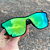 ÓCULOS DE SOL ESPORTIVO POLARIZADO BOSS - VERDE ESPELHADO - Imagem 1