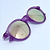 ÓCULOS DE SOL VIBES - ROXO C/ ROSÊ ESPELHADO  (unissex) - Imagem 3