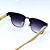 ÓCULOS DE SOL FRESNO WOOD - PRETO DEGRADÊ COM HASTE CLARA - Imagem 4