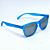 ÓCULOS DE SOL ESPORTIVO ZOOM - AZUL BEBE C/ PRATA ESPELHADO - Imagem 2