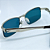 ÓCULOS DE SOL SCOOT - AZUL ESPELHADO C/ PRATA - Imagem 4