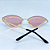 ÓCULOS DE SOL STAR - ROSA C/ DOURADO - Imagem 6