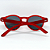 ÓCULOS DE SOL POLARIZADO CANCÚN - VERMELHO ESPELHADO - Imagem 4