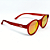 ÓCULOS DE SOL POLARIZADO CANCÚN - VERMELHO ESPELHADO - Imagem 2