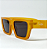 ÓCULOS DE SOL VINTAGE - LARANJA CLEAR - Imagem 3