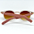 ÓCULOS DE SOL LUX - ROSE CLEAR COM HASTE ROSA - Imagem 3