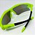 ÓCULOS DE SOL ESPORTIVO MAX - AZUL ESPELHADO COM VERDE LIMÃO - Imagem 3