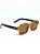 ÓCULOS DE SOL BOSTON - LARANJA ANIMAL PRINT C/ PRETO - Imagem 4