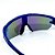 ÓCULOS DE SOL ESPORTIVO SNOW - AZUL ESPELHADO COM AZUL - Imagem 3
