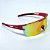 ÓCULOS DE SOL ESPORTIVO SNOW - VERMELHO C/ VERMELHO ESPELHADO - Imagem 2