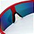 ÓCULOS DE SOL ESPORTIVO SNOW - VERMELHO C/ VERMELHO ESPELHADO - Imagem 3