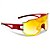 ÓCULOS DE SOL ESPORTIVO FLASH - VERMELHO ESPELHADO - Imagem 2