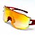ÓCULOS DE SOL ESPORTIVO FLASH - VERMELHO ESPELHADO - Imagem 3