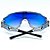 ÓCULOS DE SOL ESPORTIVO FLASH - FUMÊ COM AZUL ESPELHADO - Imagem 4