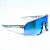 ÓCULOS DE SOL ESPORTIVO BOLT - FUMÊ COM AZUL ESPELHADO - Imagem 2