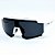 ÓCULOS DE SOL ESPORTIVO ICE - BRANCO COM PRETO - Imagem 3