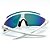 ÓCULOS DE SOL ESPORTIVO ICE - BRANCO COM VERMELHO ESPELHADO - Imagem 4