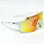 ÓCULOS DE SOL ESPORTIVO ICE - BRANCO COM VERMELHO ESPELHADO - Imagem 2