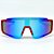 ÓCULOS DE SOL ESPORTIVO ICE - VERMELHO COM AZUL ESPELHADO - Imagem 1