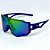 ÓCULOS DE SOL ESPORTIVO FLASH - AZUL COM CAMALEÃO - Imagem 3
