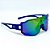 ÓCULOS DE SOL ESPORTIVO FLASH - AZUL COM CAMALEÃO - Imagem 2