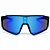 ÓCULOS DE SOL ESPORTIVO JET - AZUL MARINHO COM AZUL ESPELHADO - Imagem 1