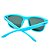 ÓCULOS DE SOL ESPORTIVO POLARIZADO BOSS - AZUL COM ROSA ESPELHADO - Imagem 5
