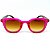 ÓCULOS DE SOL FLY - ROSA COM HASTE ANIMAL PRINT - Imagem 1