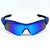 ÓCULOS DE SOL ESPORTIVO FAST - AZUL ESPELHADO (Polarizado) - Imagem 2