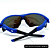 ÓCULOS DE SOL ESPORTIVO FAST - AZUL ESPELHADO (Polarizado) - Imagem 3