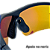ÓCULOS DE SOL ESPORTIVO FAST - PRETO CAMALEÃO ESPELHADO (Polarizado) - Imagem 4