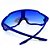 ÓCULOS DE SOL ESPORTIVO JUMP - AZUL COM AZUL ESPELHADO - Imagem 5