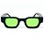 ÓCULOS DE SOL DETROIT - PRETO COM LENTE VERDE - Imagem 2