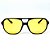 ÓCULOS DE SOL AVIADOR JAZZ - PRETO C/ AMARELO - Imagem 2