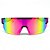 ÓCULOS DE SOL ESPORTIVO SNOW - ROSA PINK ESPELHADO - Imagem 1