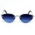OUTLET ÓCULOS DE SOL LIZ AZUL DEGRADÊ COM PRATA (pequenas avarias) - Imagem 2