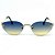 OUTLET ÓCULOS DE SOL LIZ AZUL COM AMARELO DEGRADÊ (pequenas avarias) - Imagem 2