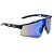 ÓCULOS DE SOL ESPORTIVO FLOW - AZUL MARINHO COM AZUL ESPELHADO - Imagem 2