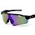 Óculos de Sol Esportivo Speed - Preto com Roxo Espelhado - Imagem 2