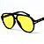 ÓCULOS DE SOL AVIADOR LISBOA - PRETO COM AMARELO - Imagem 5