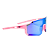 ÓCULOS DE SOL ESPORTIVO ICE - ROSA COM AZUL ESPELHADO - Imagem 3