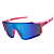ÓCULOS DE SOL ESPORTIVO ICE - ROSA COM AZUL ESPELHADO - Imagem 1