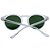 ÓCULOS DE SOL MALIBU - TRANSPARENTE FOSCO COM VERDE - Imagem 4