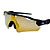 Óculos de Sol Esportivo Speed - Preto c/ Dourado Espelhado - Imagem 1