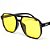 Óculos de Sol Aviador Jazz 2.0 - Preto c/ Amarelo - Imagem 3